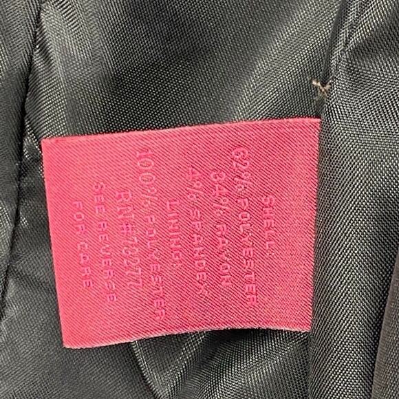 212 Collection Blazer Womens 6 Black Stretch 2 Button Long Sleeve Lined Career - Picture 11 of 12